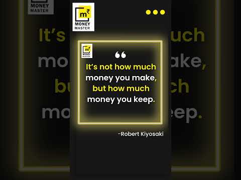 Money Quotes #robertkiyosakiquotes #moneymindset #money #moneymastertelugu