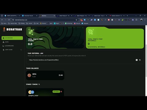 Tutorial Testnet Beratax