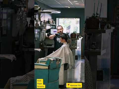 i got to shoot some photos at Rock Paper Scissors in Hanover PA.This weekend. #barbershop #hairsalon