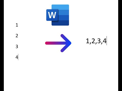 Convert multiple lines into one line in WORD