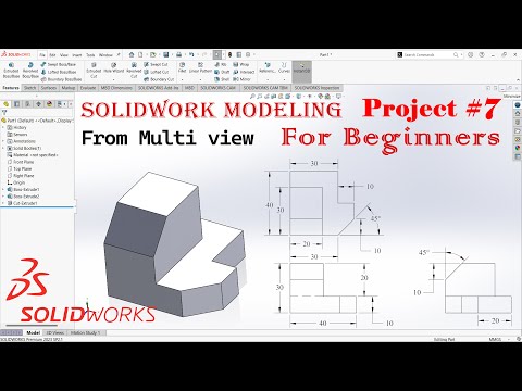 SolidWorks Made Easy: Complete Tutorial for Beginners on Project #7