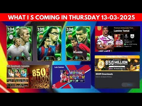 What Is Coming On Next Thursday In eFootball 2025 Mobile !! Upcoming Potw 🤩🔔