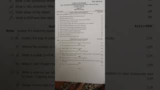 VI Semester web technologies #mpcs