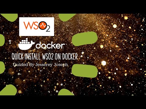 Quick Install WSO2 4.0 API Manager on Docker | Step 1