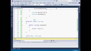 C# Abstract Class - Make Your First Abstract Class