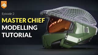Blender Master Chief Helmet Modelling Tutorial | Episode 2