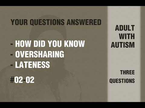 Adult with Autism | Three Questions | S02E02