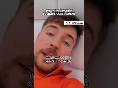 Survive Solitary confinement #mrbeast #viral #reels #foryou #fypシ゚viral #fypシ #trending #tiktok