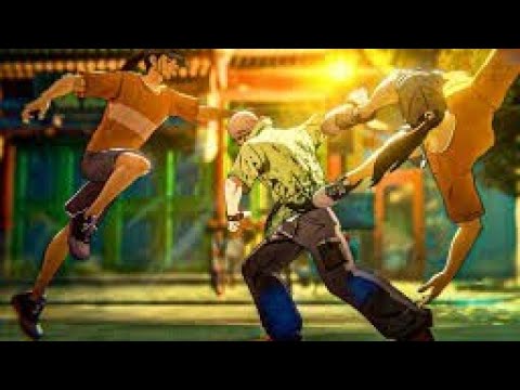 Master Wang Running From Stranger – Intense Chase Scene!