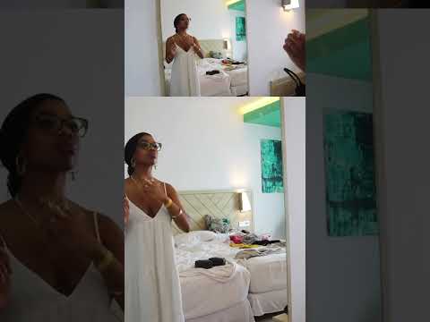 get ready with me in jamaica #travel #new  #grwm