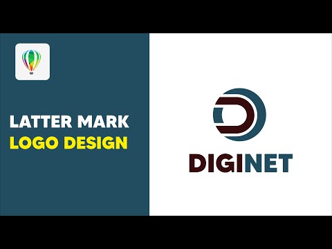 LatterMark Logo Design Idea In CorelDraw | CorelDraw 2021