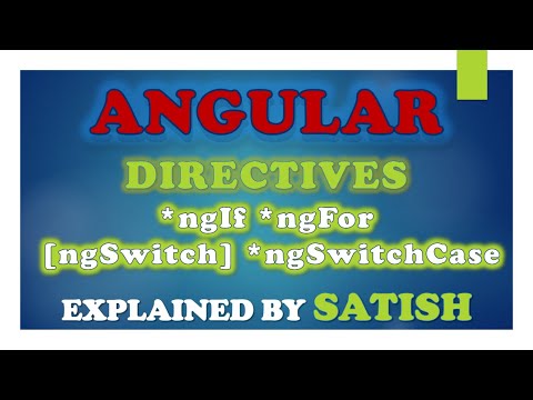 #angular Angular | Structural Directives In Angular | *ngIf | *ngFor | ngSwitch |  *ngSwitchCase