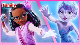 Layla VS Tabaditha Frozen Face-Off! | Unicorn Academy | Netflix Family
