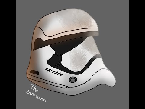 Stormtrooper Speedpaint! | Star Wars First Order Stormtrooper Art
