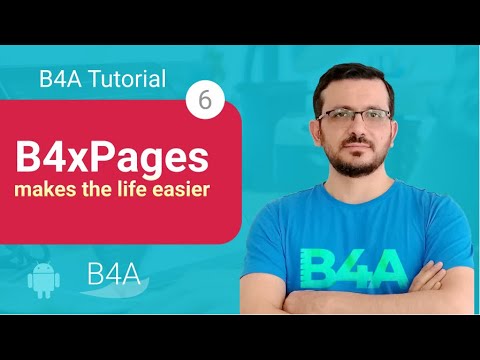 B4X B4A Android Tutorial - B4Xpages makes the life easier