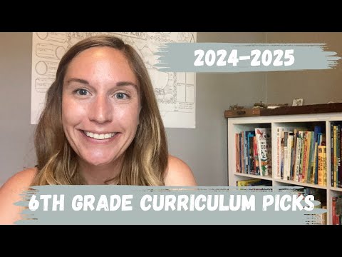 6th Grade Curriculum Picks - 2024/2025