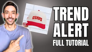 This NEW Print on Demand Product is BLOWING UP (Full Tutorial)