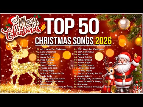 Top Christmas Songs 2026 🎄 Merry Christmas 2026 🎁 Best Christmas Music Playlist 2026 🎅