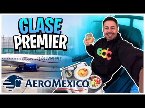 AeroMexico ✈️  CLASE PREMIER (First Class) Experience - Mexico City to Denver | Luis Roman 🔥
