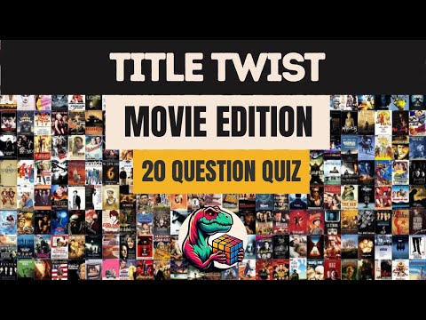 Movie Title Twist | Synonym Swap Quiz | 20 Questions