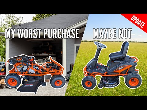 Electric Riding Mower Nightmare Not Really