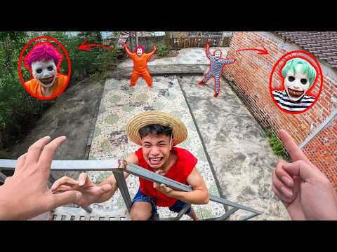 SMILING MAN CHASED US TO THE EDGE | CAN WE ESCAPE ? | HORROR STORY