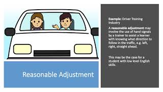Learner Support and Reasonable Adjustment