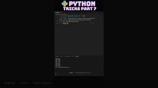 Python Trick of the Day7! 🔥  in Under 60 Seconds #pythonchallenge