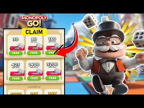 Monopoly Go Hack - How To Get 9999 Free Dice Using This Glitch (iOS/Android)