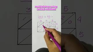 #multiplicationtrick #simplemathtricks #latticemethod