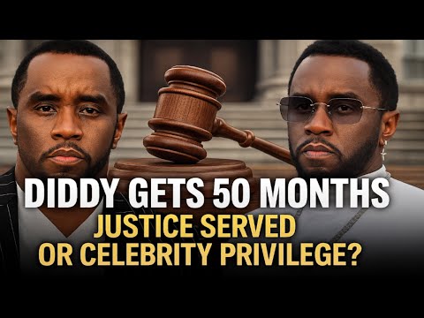 “Diddy Sentenced to 50 Months in Prison — Justice or Celebrity Privilege?”