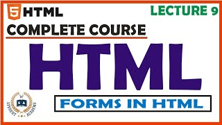 HTML Tutorial in Urdu | HTML FORM Design | Part 9