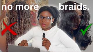 These ‘protective’ styles are DESTROYING your natural hair (and which ones aren’t) | part 1