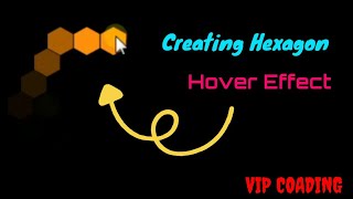 Hexagon Css Hover Effect | Css Tutorial |#html #css #purcss #cssproject #vipcoading2022