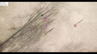 Multiple Target Tracking on SE2 from moving camera with people walking