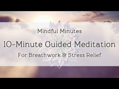 10-Minute Meditation: Relieve Stress With A Breathwork Session | Mindful Minutes