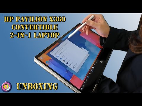 Unboxing & First Impressions: HP Pavilion x360 Convertible | Best 2-in-1 Laptop #HPPavilionx360