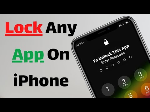 How to Lock Apps on iPhone | In Hindi | आई - फ़ोन पर ऐप्स लॉक करना सीखें