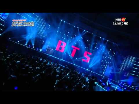 150128 BTS - What Am I To You & Danger in 4th Gaon Music Chart KPop