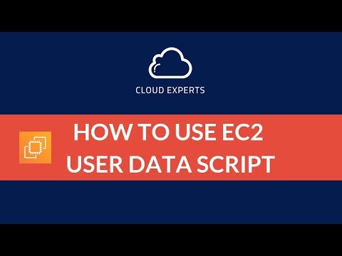 How to use EC2 User Data Script