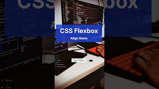 Align Items in Flexbox Introduction | CSS #shorts #frontend #html5 #skills