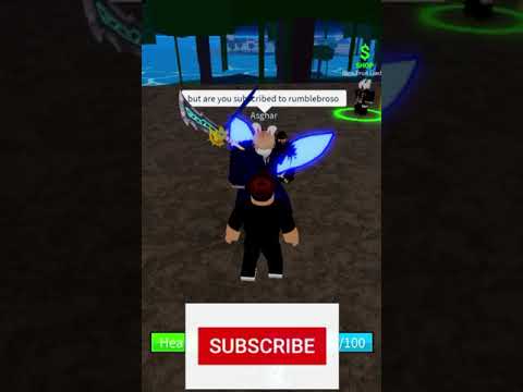 This kitsune guy gave me magma fruit in bloxfruits 🥹#roblox #bloxfruits #shortsfeed