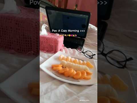 A Cozy morning || Mini Vlog ❤🙋‍♀️🎀🍹