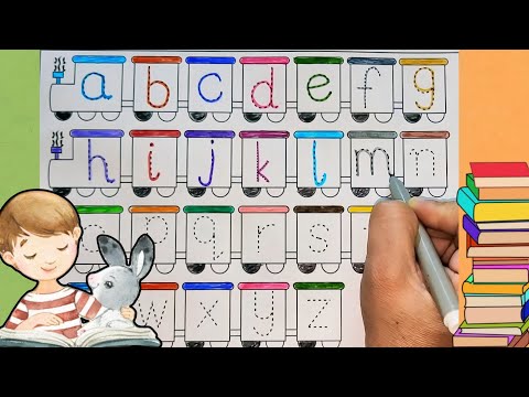 Rainbow Alphabet: Colorful Learning for Kids |Learning Alphabet with Colors: Fun  for lkg ukg class