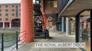 LIVERPOOL WALKS - A Tour around the Royal Albert Dock (4K)