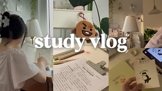 STUDY VLOG | 4:30 am morning productive, daily, studying, note, motivation ˚ ༘