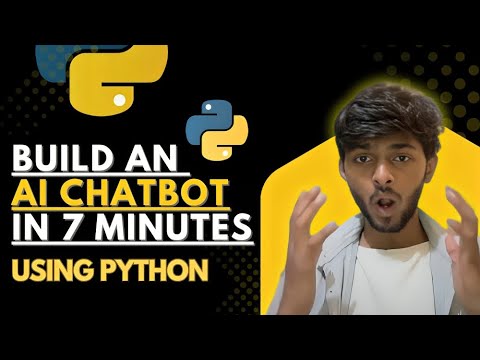 Build an AI Chatbot in 7 Minutes with Python and Gemini API | AI Python Project