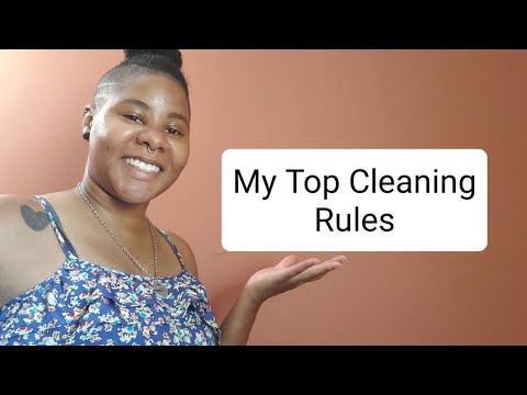 My Top 7 Rules to keeping a clean house