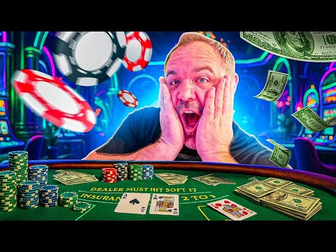 Pit Boss Can't Believe This $30K Blackjack Win