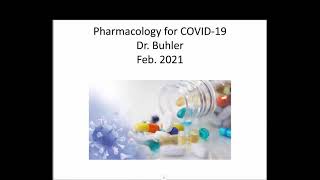 Buhler RNA viruses pt1: SARS-CoV-2 Pharmacology of COVID-19 2021